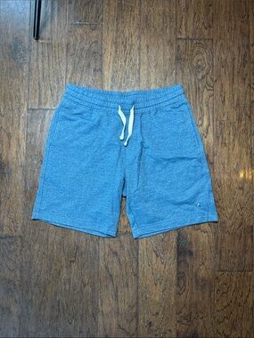 Tailor Vintage Men's Heather Blue Athletic Drawstring Shorts
